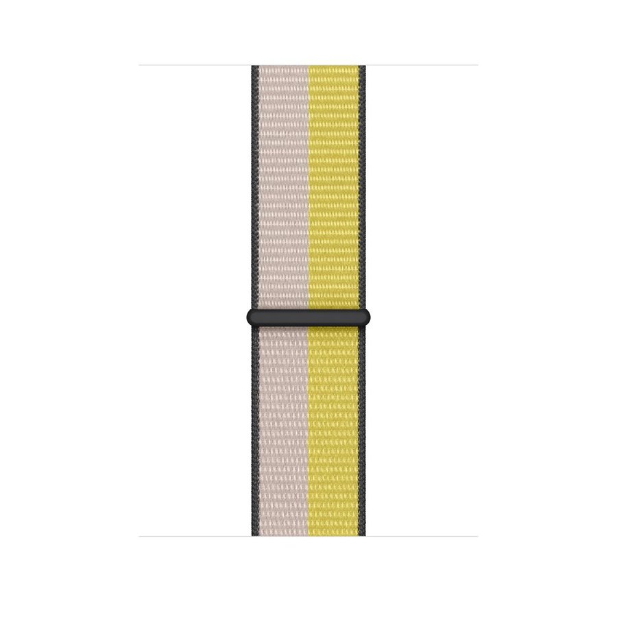 Sport Loop 38/40/41/42mm Apple Watch Armband - OAT MILK / LEMON ZEST