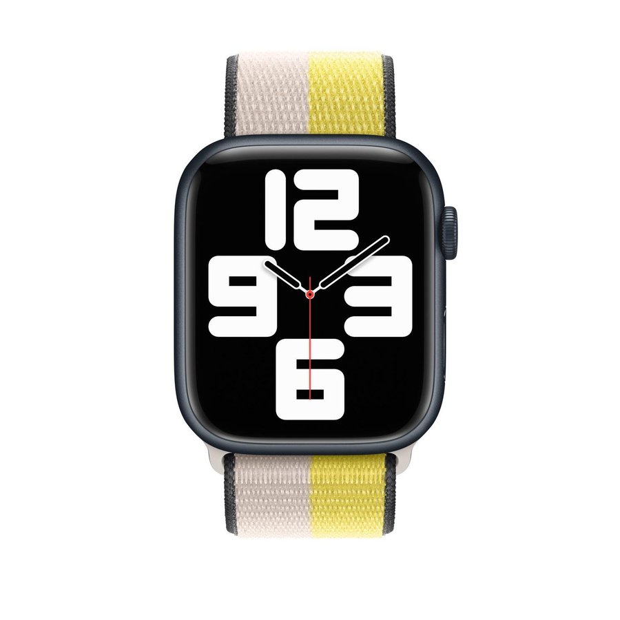 Sport Loop 38/40/41/42mm Apple Watch Armband - OAT MILK / LEMON ZEST