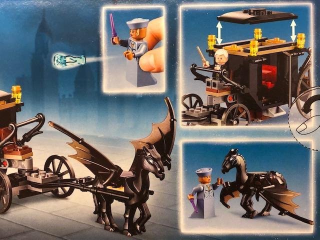 LEGO Harry Potter 75951 "Grindelwalds flykt" - från 2018 oöppnad / förseglad!