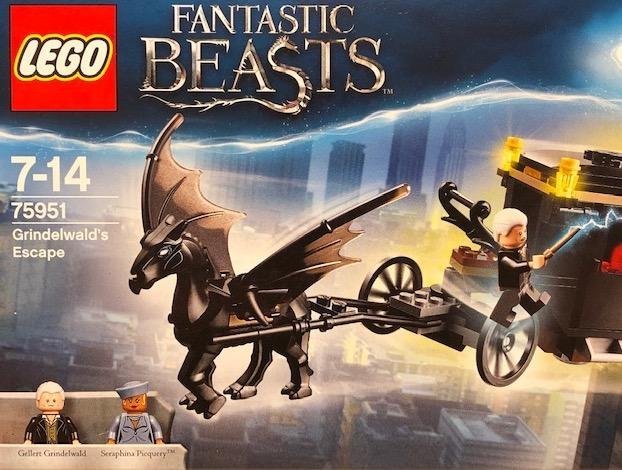 LEGO Harry Potter 75951 "Grindelwalds flykt" - från 2018 oöppnad / förseglad!