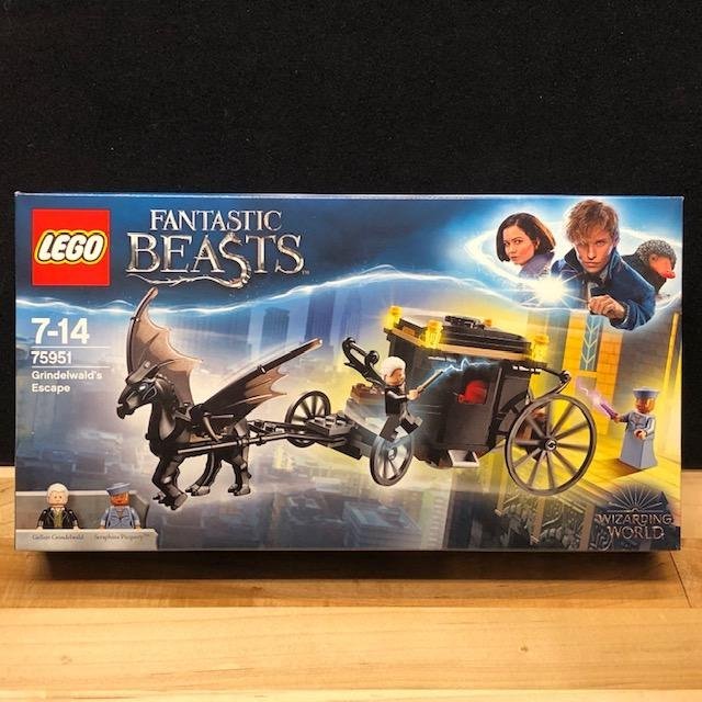 LEGO Harry Potter 75951 "Grindelwalds flykt" - från 2018 oöppnad / förseglad!