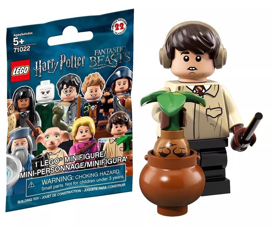 LEGO Harry Potter 71022 CMS Serie 1 "Neville Longbottom" från 2018 Ny/Oanvänd!