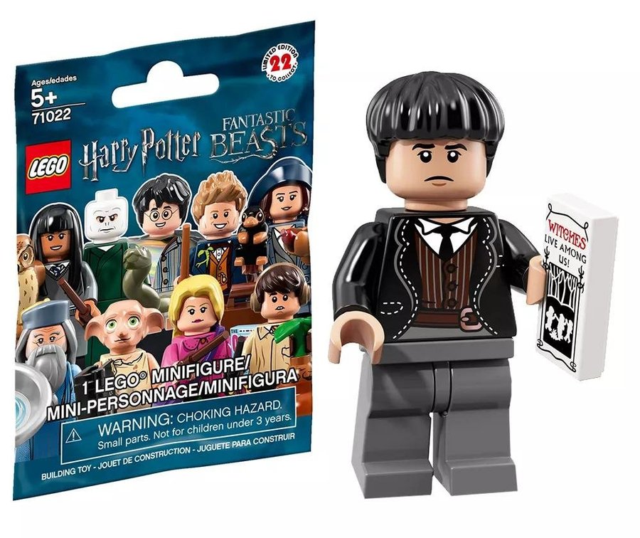LEGO Harry Potter 71022 CMS Serie 1 "Credence Barebone" - från 2018 Ny/oanvänd!