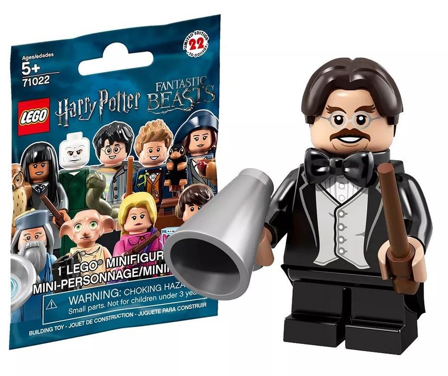 LEGO Harry Potter 71022 CMS Serie 1 "Professor Filius Flitwick" - Ny / Oanvänd!