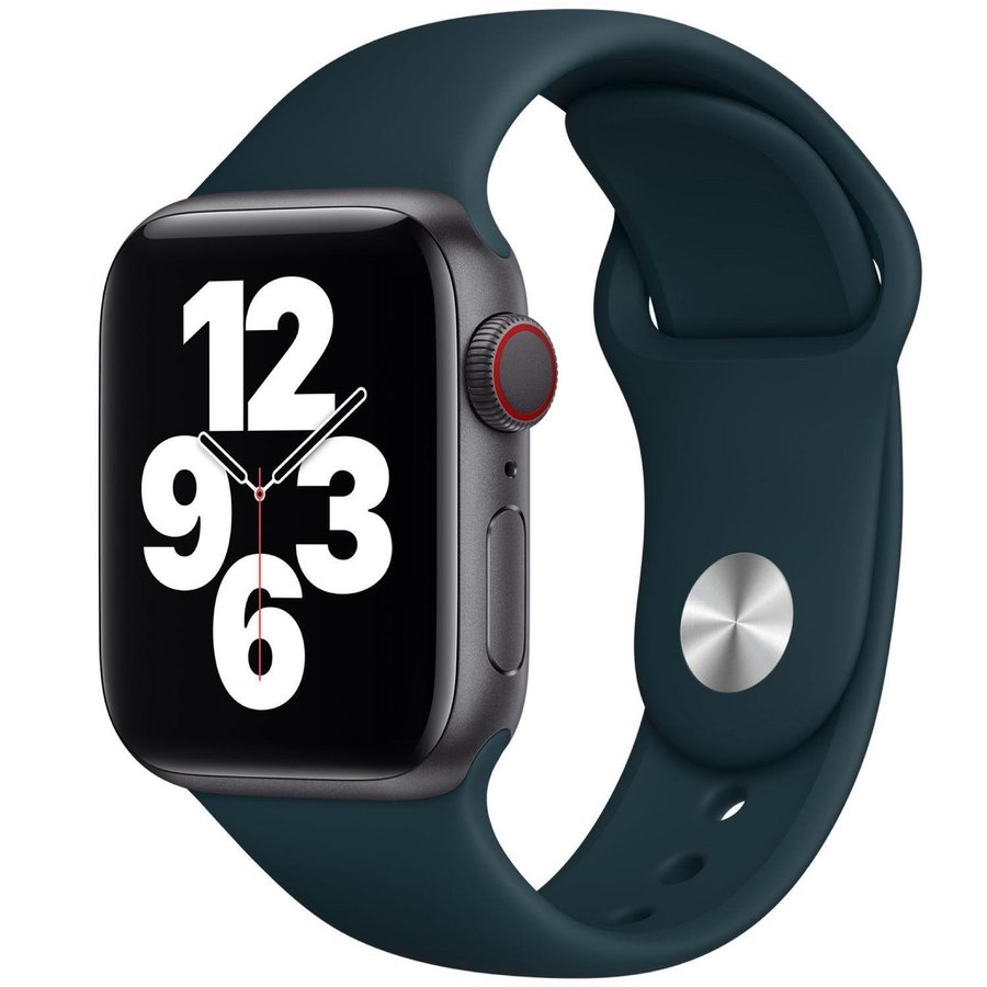 Silikonband 38/40/41/42mm (S/M) Apple Watch Armband - GRÄSANDSGRÖN