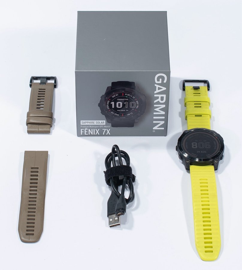 Garmin Fenix 7X Sapphire Solar