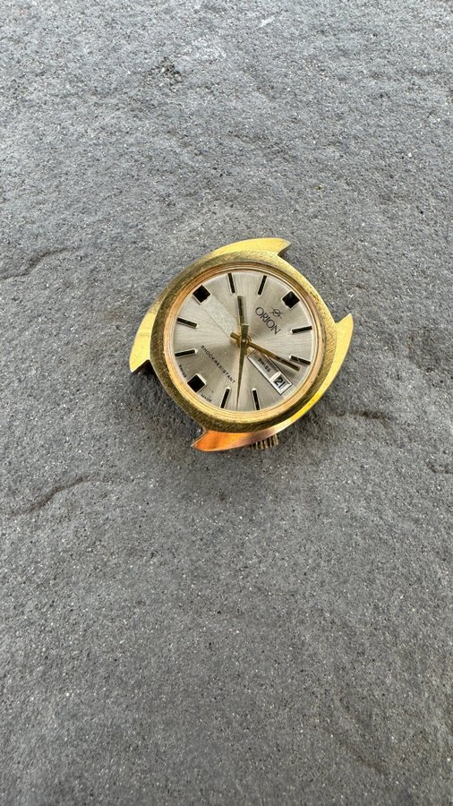 DEFEKT Vintage Orion Mekaniskt Schweiziskt Armbandsur 1960-tal