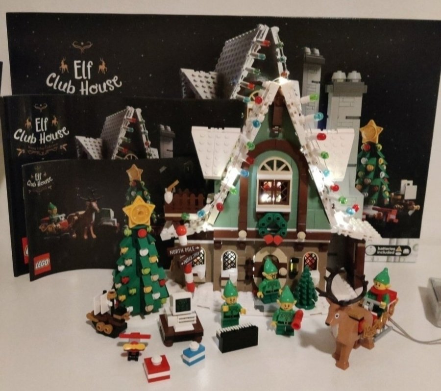 Lego Winter Village Collection #10275 "Elf Club House"