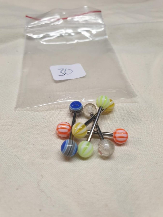 TUNGPIERCING 5 PACK LOT 30