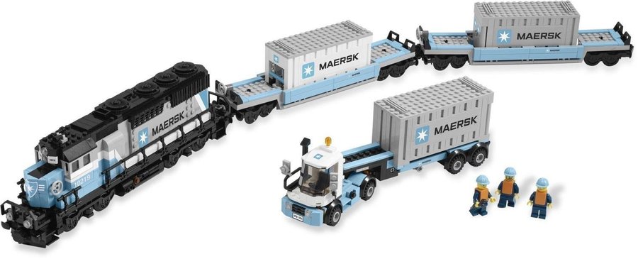 LEGO 10219 Creator Expert "Maersk Train" tåg från 2011 oöppnad /förseglad!