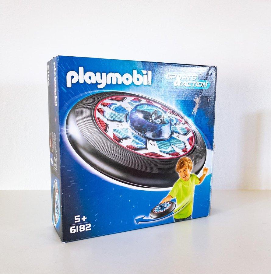 PLAYMOBIL SPORTS  ACTION ALIEN CELESTIAL FLYING DISC 6182 NY I ÖPPNAD LÅDA