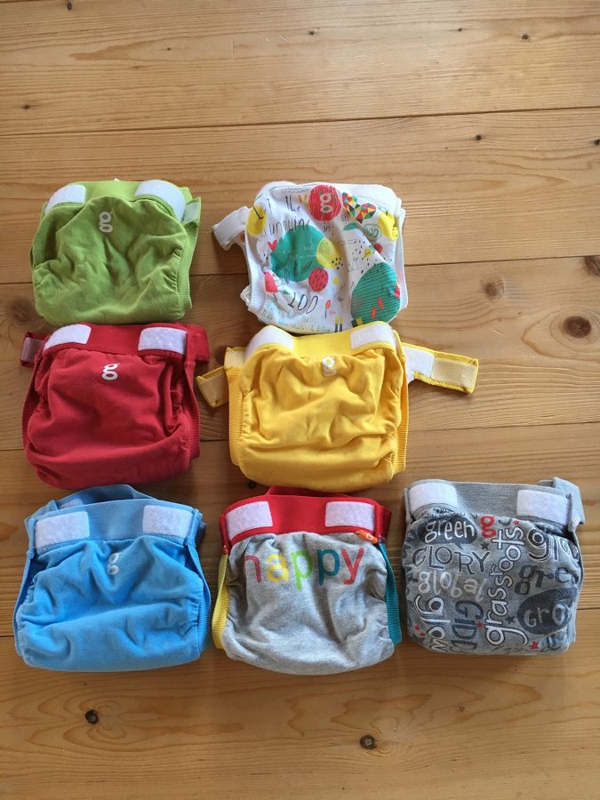 G diapers tygblöjor, storlek MEDIUM