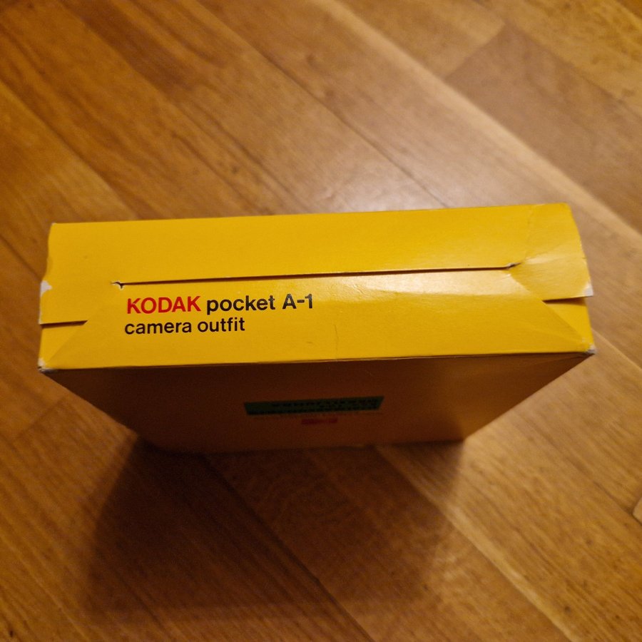 NOS Kodak A-1 Pocket Camera foto Kamera retro vintage