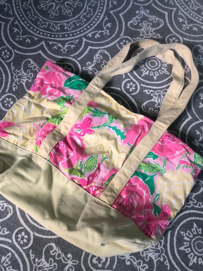 LILY PULITZER y2k tyg väska