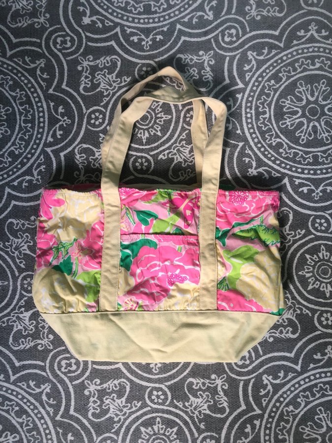 LILY PULITZER y2k tyg väska