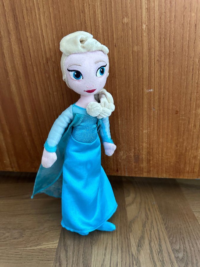 Frost Elsa docka - gosedjur, storlek ca 30 cm