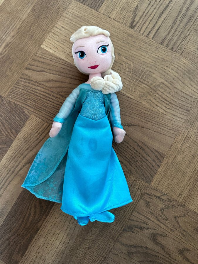 Frost Elsa docka - gosedjur, storlek ca 30 cm