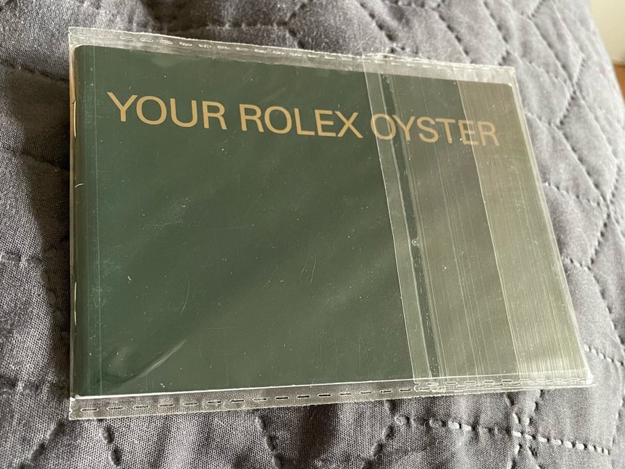 Rolex bok ”YOUR OYSTER” från 2007