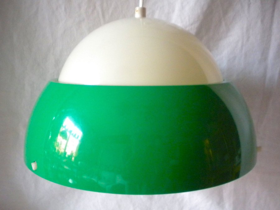 Taklampa Plast 70-tal Vintage