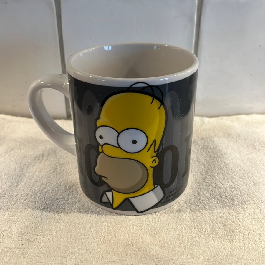 Simpson mugg No Opinion