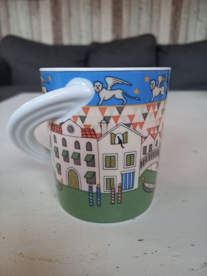 Ovanlig MUGG Venedig ROSENTHAL studio-line City Cup Nr. 3 "Venezia"