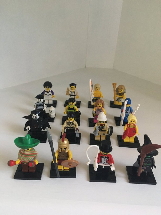 Lego Minifigurer Serie 2 Komplett