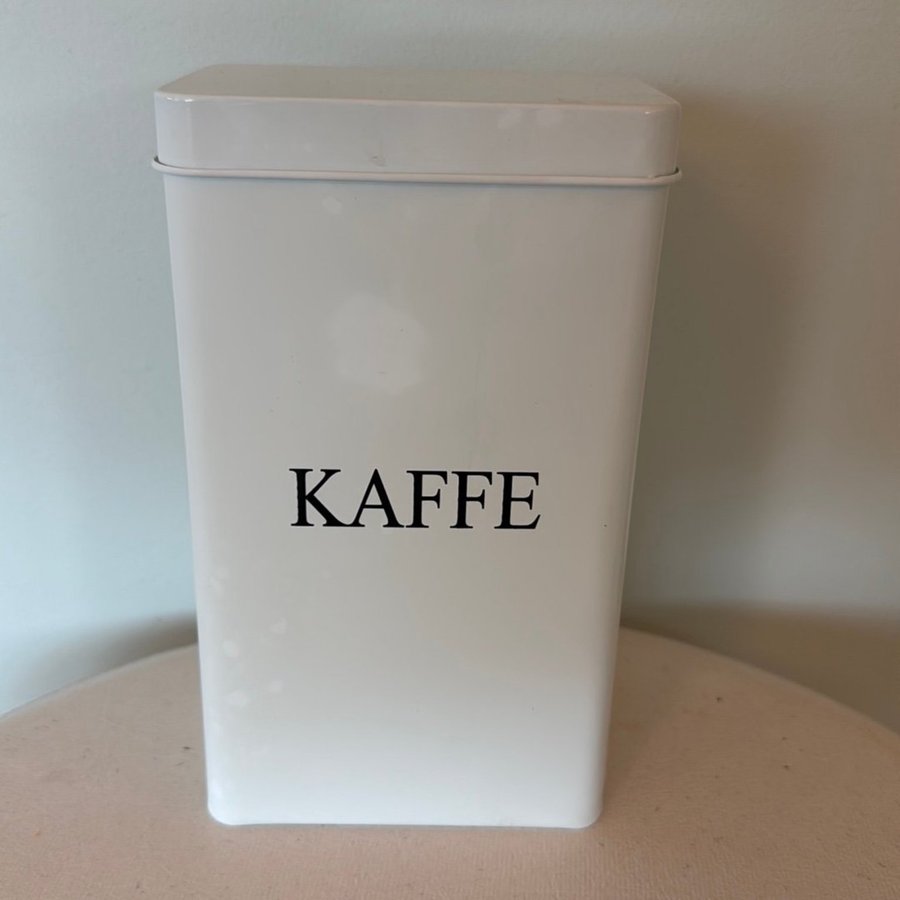 Plåtburk kaffe