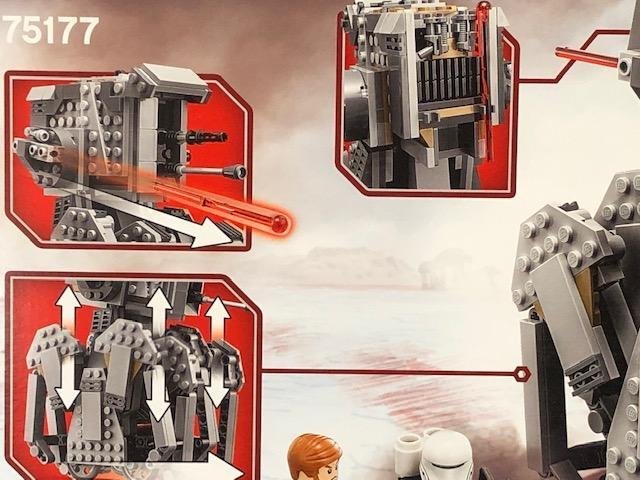 LEGO Star Wars 75177 "First Order Heavy Scout Walker" - från 2017 oöppnad!