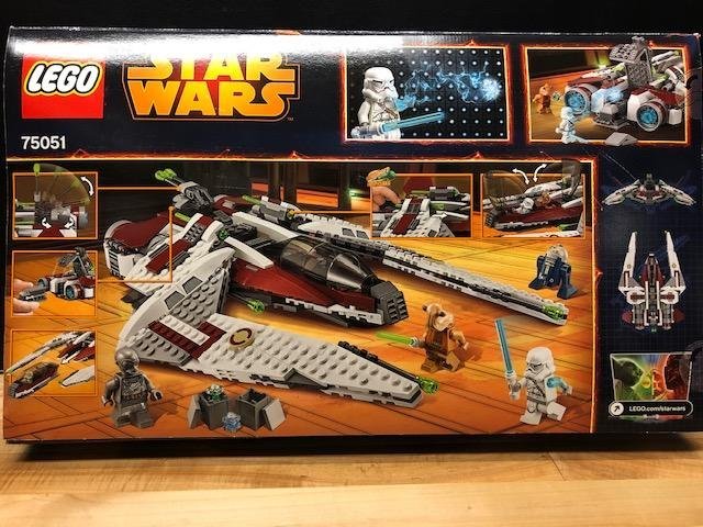 LEGO Star Wars 75051 "Jedi Scout Fighter" - raritet från 2014 oöppnad!