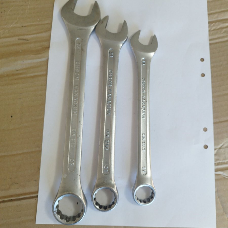 IDG Tools 18, 21 och 26mm Blocknyckar