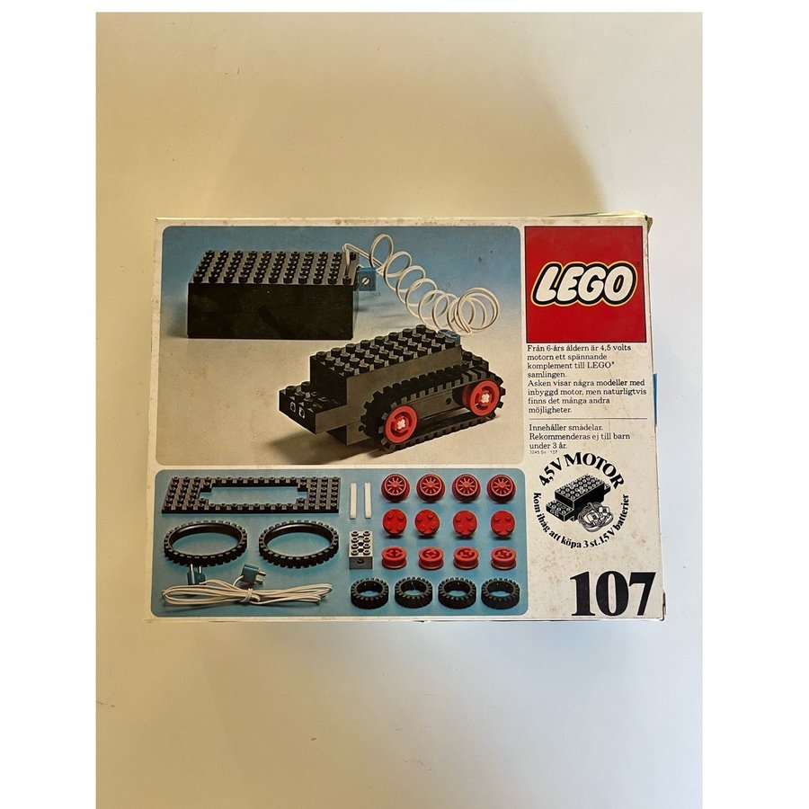 LEGO 4,5V Motor Set 107