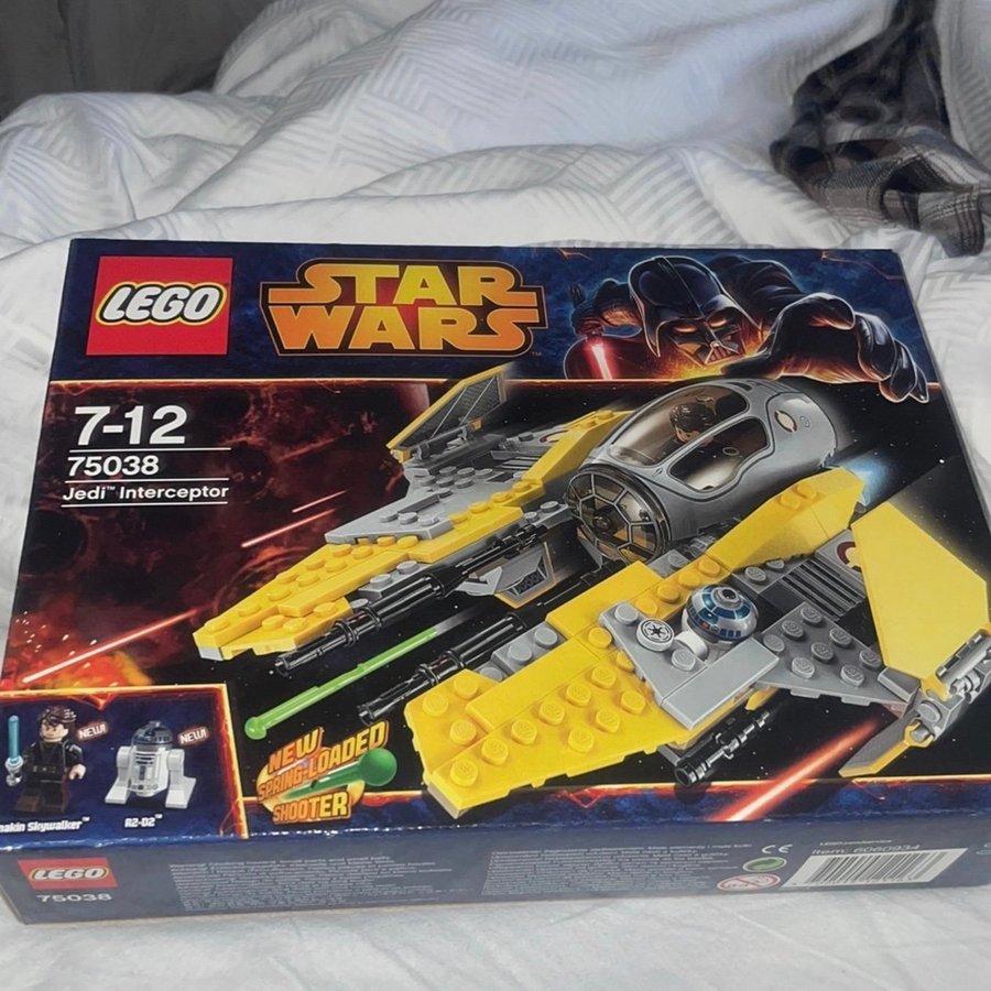 Lego star wars Jedi interceptor 75038 OÖPPNAD