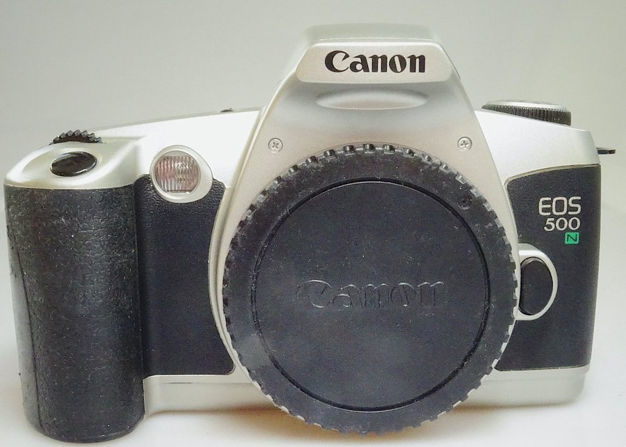 Canon EOS 300N kamerahus för analog film.