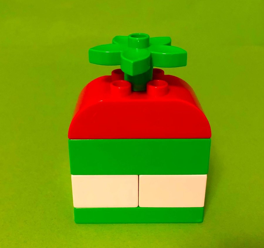 Lego DUPLO Bakelse med Grön Topp 6 Delar