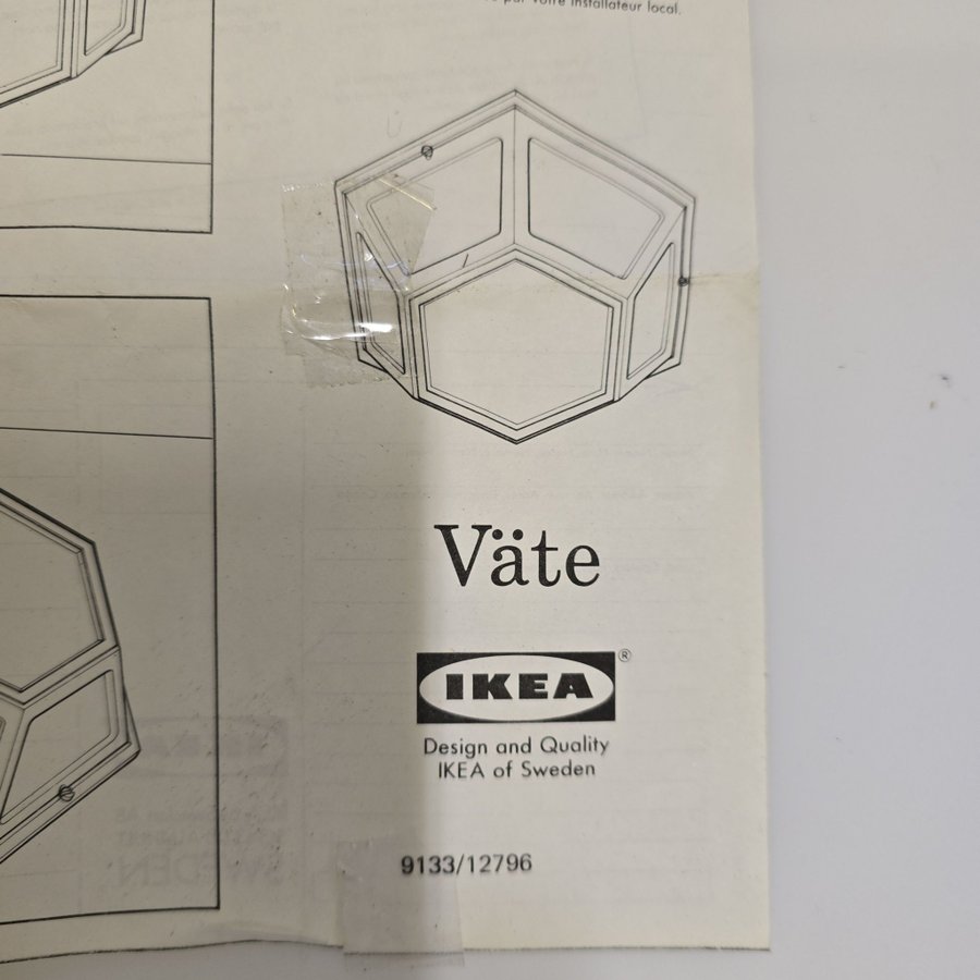 IKEA Väte lamparmatur