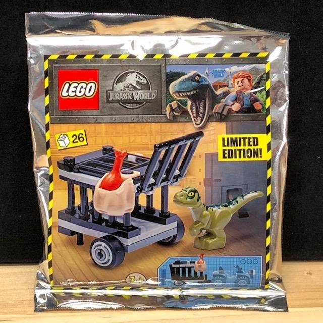 LEGO Jurassic World "Baby Dino Transport" - specialpåse från 2019 oöppnad!