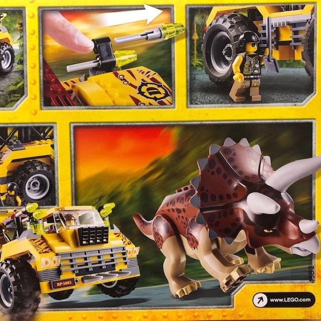 LEGO Dino / Jurassic 5885 "Triceratops Trapper"- raritet från 2012 oöppnad!