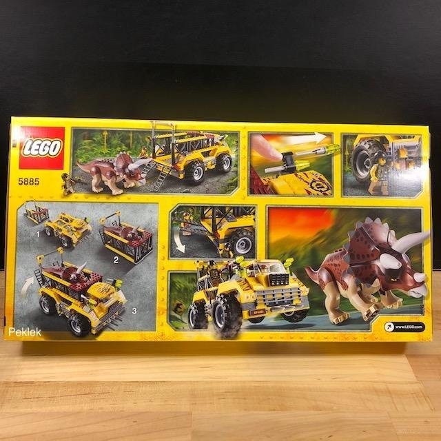 LEGO Dino / Jurassic 5885 "Triceratops Trapper"- raritet från 2012 oöppnad!