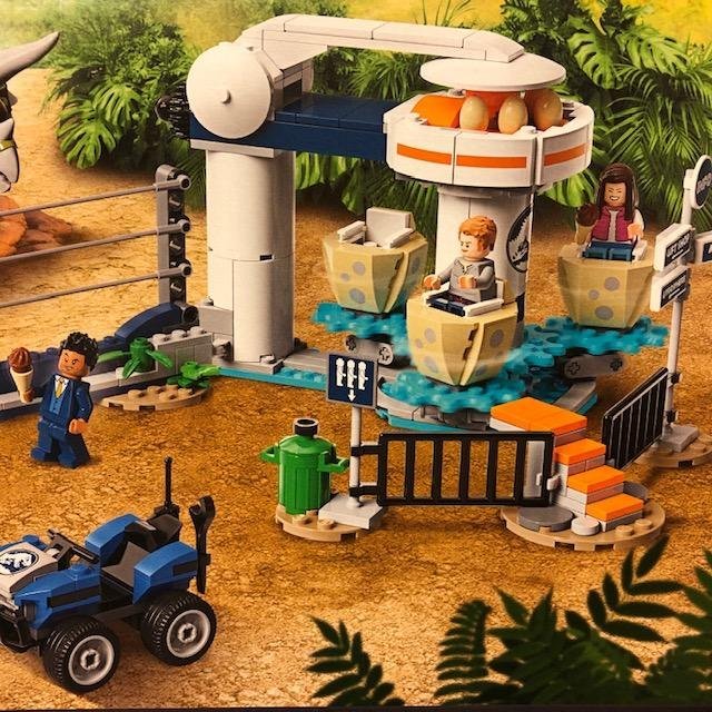 LEGO Jurassic World 75937 "Rasande Triceratops" - från 2019 oöppnad /förseglad!