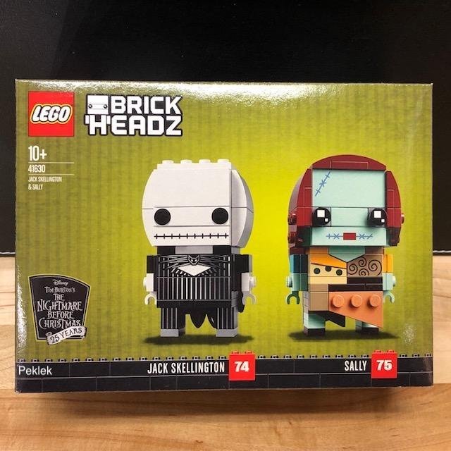 LEGO BrickHeadz 41630 "Jack Skellington  Sally" - från 2018 Oöppnad!