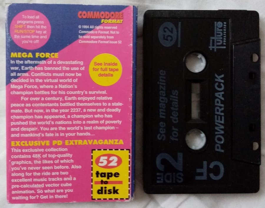 Commdore Format Power Pack - Tape [52] Future Publishing - Commodore 64/C64