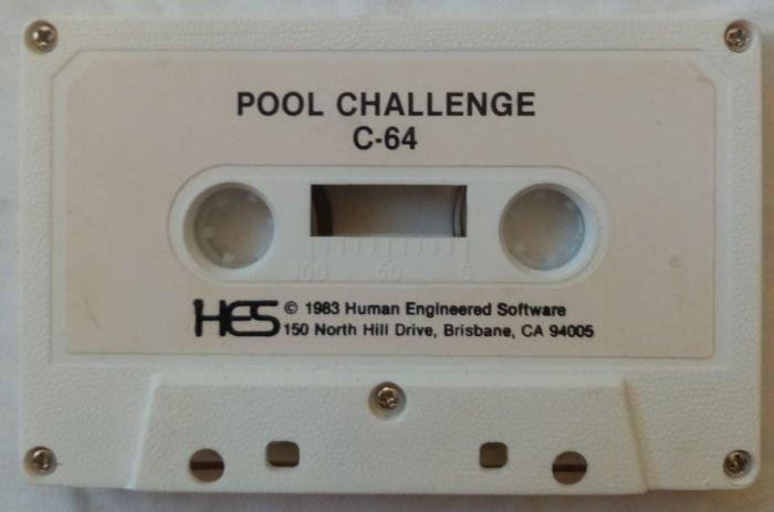 Minnesota Fats' Pool Challenge (HES) lös kassett - Commodore 64/C64 Spel