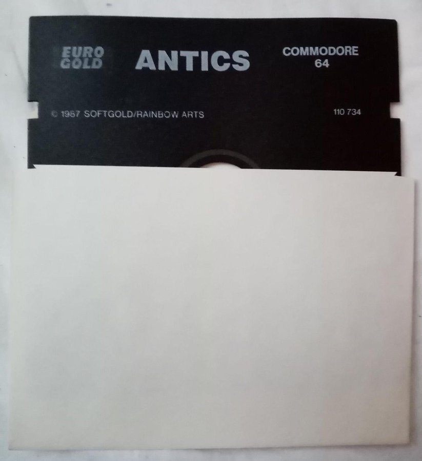 Antics (EuroGold) (Softgold) (Rainbow Arts) (Disk) - Commodore 64/C64 Spel