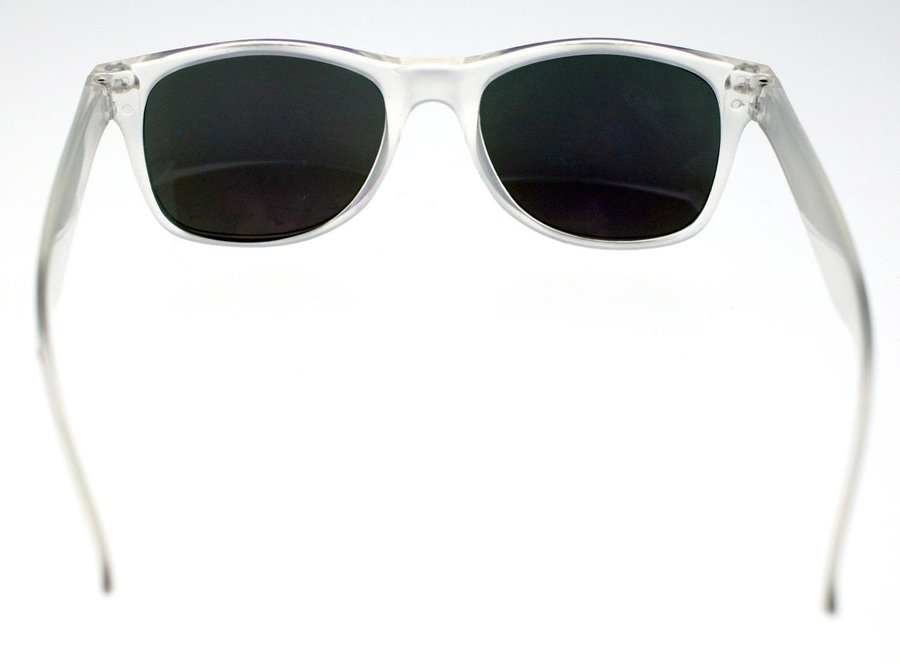Vintage mirrored lightweight sunglasses for men-dark grey lenses-Weight 22g