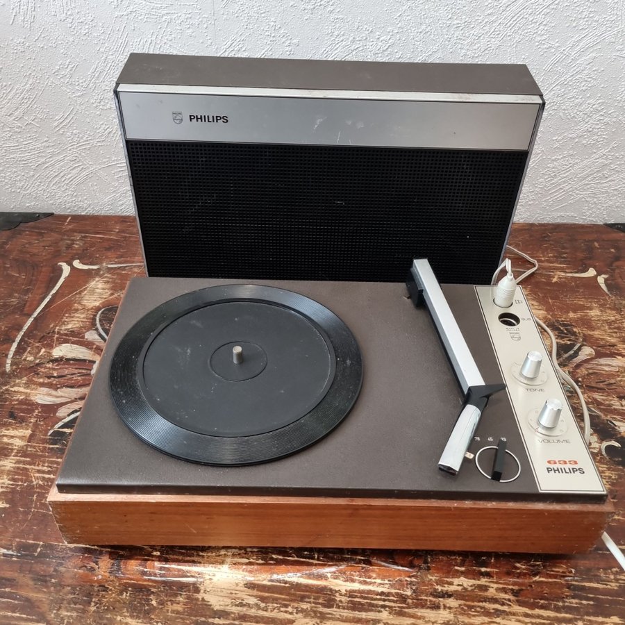 Philips 633 Skivspelare