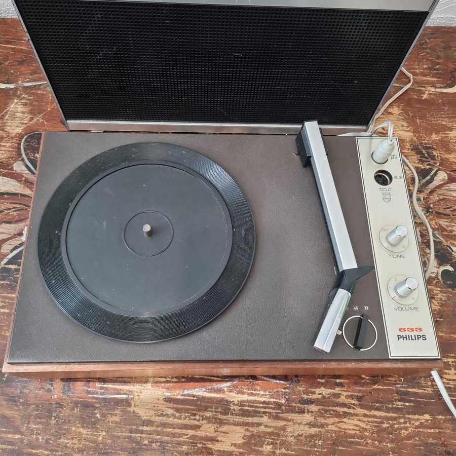 Philips 633 Skivspelare