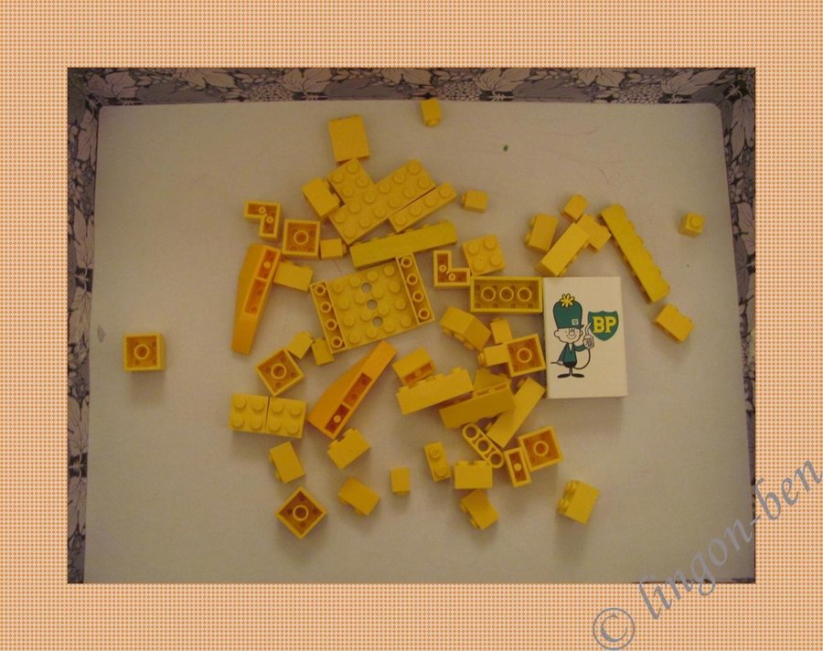 LEGO - GULA bitar no12