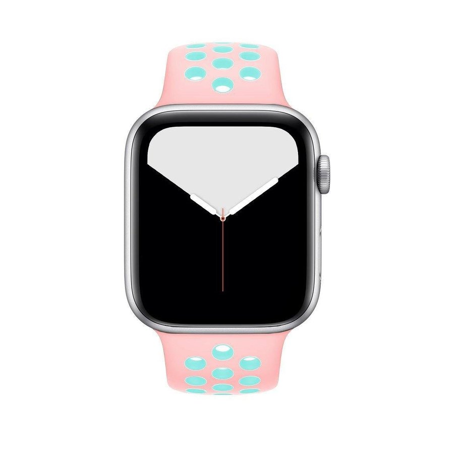 Sport Band 44/45/46/49mm (M/L) Apple Watch Armband - PINK / TURQUOISE