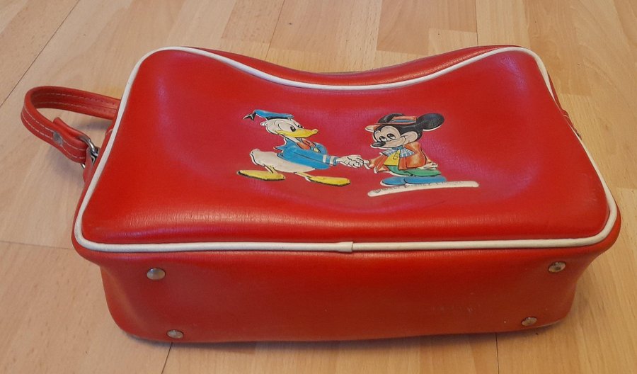 Retro/vintag disney väska.Kalle Anka. 60-70 tal.