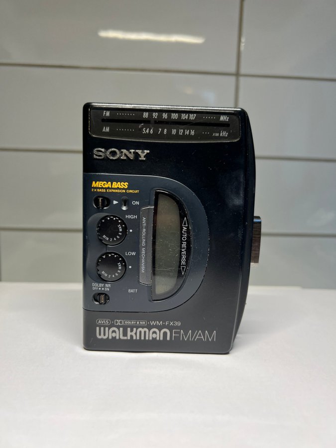 Sony Walkman WM-FX39 walkman testa och funkar perfekt